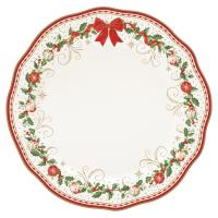 R3400/CHER Тарелка обеденная Christmas Heritage, d 28см