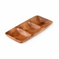 37000626 Блюдо прямоугольное ORGANIC 23*11см акация  WALMER
