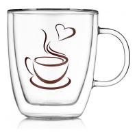 37000762 Термокружка с рисунком Lovely Coffee, 350мл