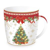 R0119/CHERFD01 Кружка Christmas Heritage, Christmas tree, 350 мл