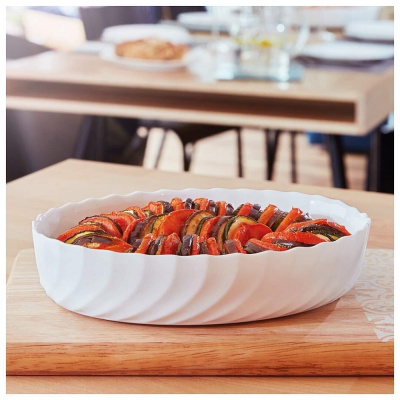 Р4017 Форма стеклянная 22*17см для запекания  LUMINARC, серия SMART CUISINE TRIANON 