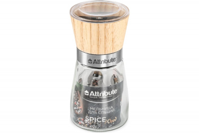 AGS357 Мельница для перца 13,5см, ATTRIBUTE, SPICE WOOD