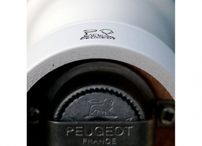 7810 Мельница для соли Peugeot 18 см, белый лак, дерево, Paris