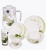 P0328 Сервиз обеденный на 6 персон 46 предметов LUMINARC, серия DIWALI WHITE ORCHID P0328 Сервиз обеденный на 6 персон 46 предметов LUMINARC, серия DIWALI WHITE ORCHID