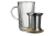 DDT-DW967B-450/TM Кружка с двойными стенками, крышкой и ситечком Decor de table Mon matin 450 мл