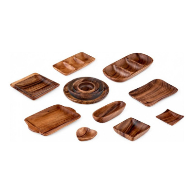 37000631 Миска овальная ORGANIC, 23х10см