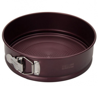 93-CS-EA-45-04 Форма круглая разъемная 22х7 см (Red wine) Linea EASY