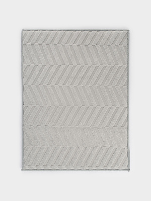 ANLAF-M10GB Коврик для сушки посуды 30x40 см, Anna Lafarg, серия Dry grey