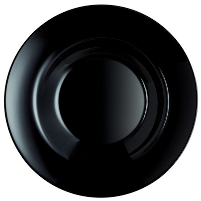 М0064 Блюдо для спагетти 28,5см Friens time BLACK черное