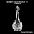 290/40090/1/26080/100-109 Графин хрустальный 1л Crystal BOHEMIA, серия Pinwheel