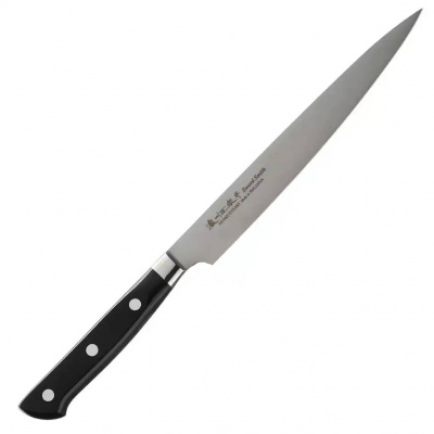 802-741 Нож кухонный Филейный 17см SATAKE Япония, серия Stainless Bolster  