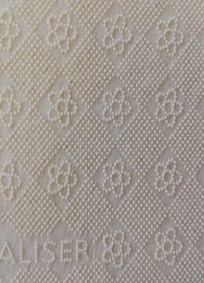 Набор ковриков "Rabbit" 60*100 и 40*60см с кисточками, овальные,цвет бежевый