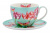 MW496-HV0311 Чайная пара: чашка 0,4л с блюдцем 16см, Maxwell & Williams, серия "Тюльпаны" в подарочной упаковке. MW496-HV0311 Чайная пара: чашка 0,4л с блюдцем 16см, Maxwell & Williams, серия "Тюльпаны" в подарочной упаковке.