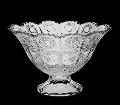 990/67023/0/57030/135 Салатник хрустальный 13,5см на ножке Crystal BOHEMIA, серия 500PK