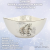ANLAF-FXY-160128-5 Салатник 21*11 см, Anna Lafarg, белый с серебристым кантом, Конь, White horse ANLAF-FXY-160128-5 Салатник 21*11 см, Anna Lafarg, белый с серебристым кантом, Конь, White horse