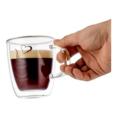 37000762 Термокружка с рисунком Lovely Coffee, 350мл