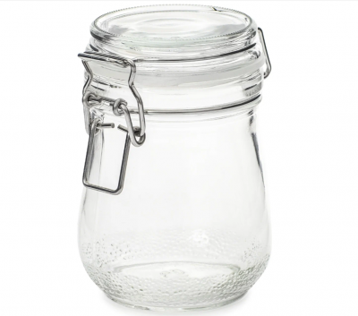 JAR050 Банка 0,5л с бугельным замком  ATTRIBUTE, стекло
