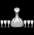 990/99999/9/68974/604-709 Набор для ликера: штоф 500 мл + 6 стопок 50 мл, Crystal BOHEMIA, серия "PATRICIEN", хрусталь 990/99999/9/68974/604-709 Набор для ликера: штоф 500 мл + 6 стопок 50 мл, Crystal BOHEMIA, серия "PATRICIEN", хрусталь