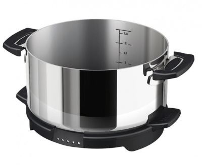 VX-3801 VITAX Кастрюля 2,9л Compact Chef индукция, нержавеющая сталь